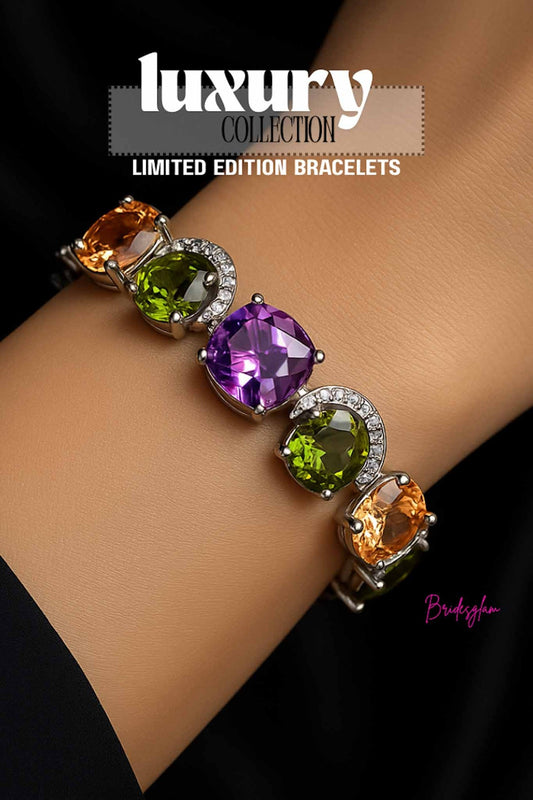 Imperial Shine Cz Purple Bracelet